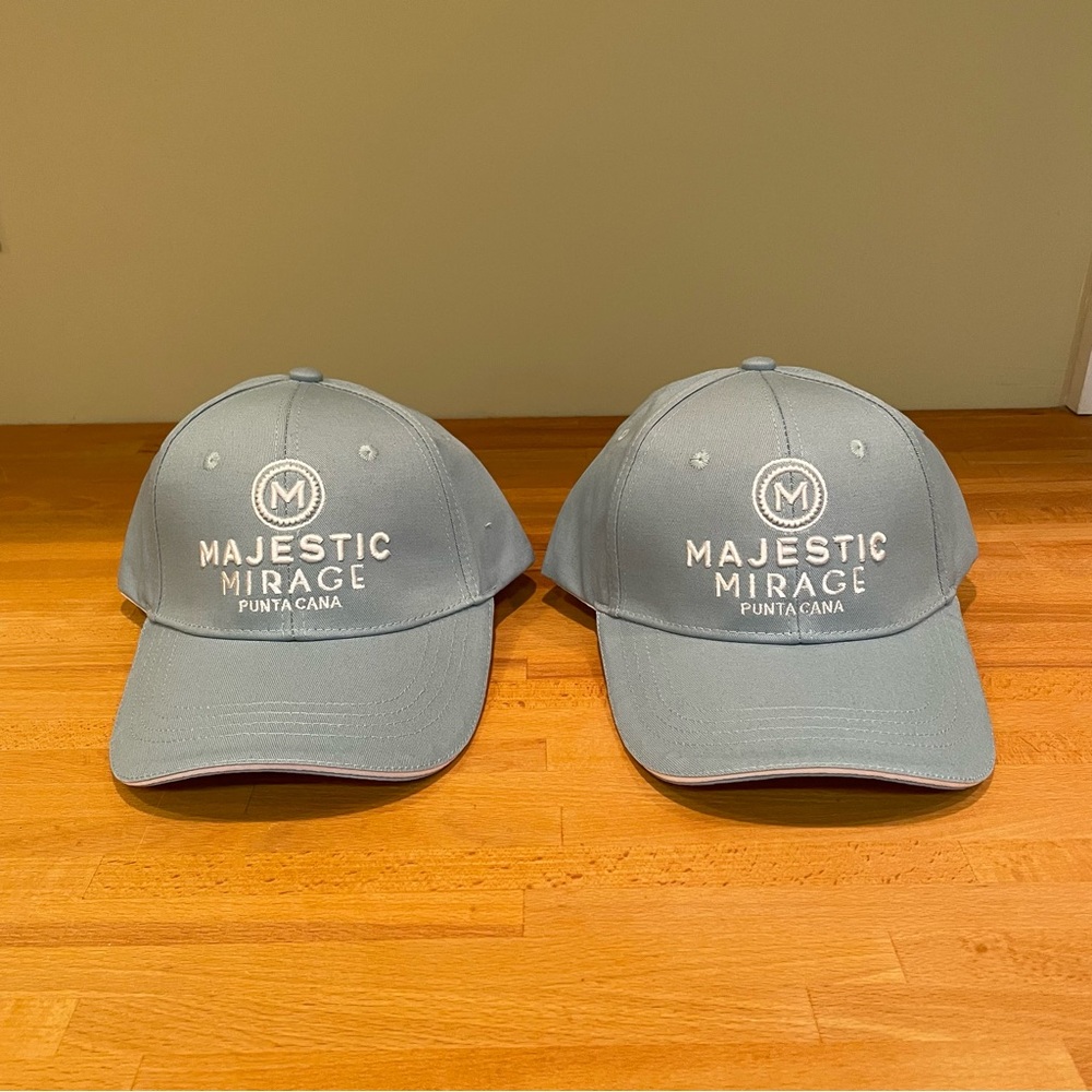 New Majestic Mirage Punta Cana Blue Caps